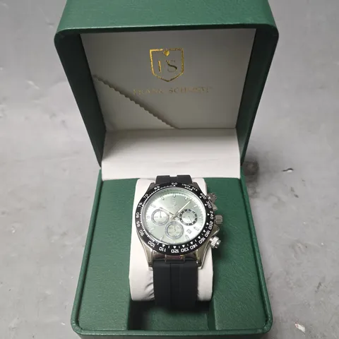 MENS FRANK SCHMIDT WATCH – MULTI FUNCTION SUB DIALS WITH DATE