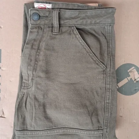 SUPERDRY TROUSERS IN KHAKI SIZE 28/30