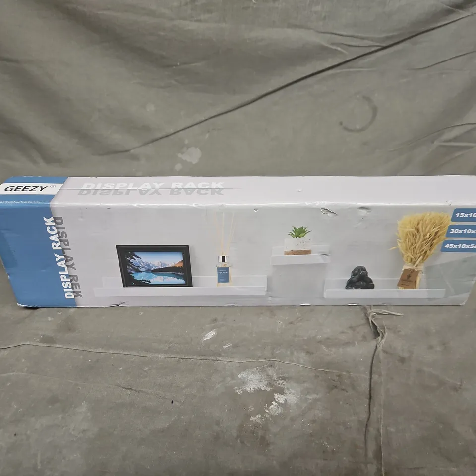 BOXED GEEZY DISPLAY RACK