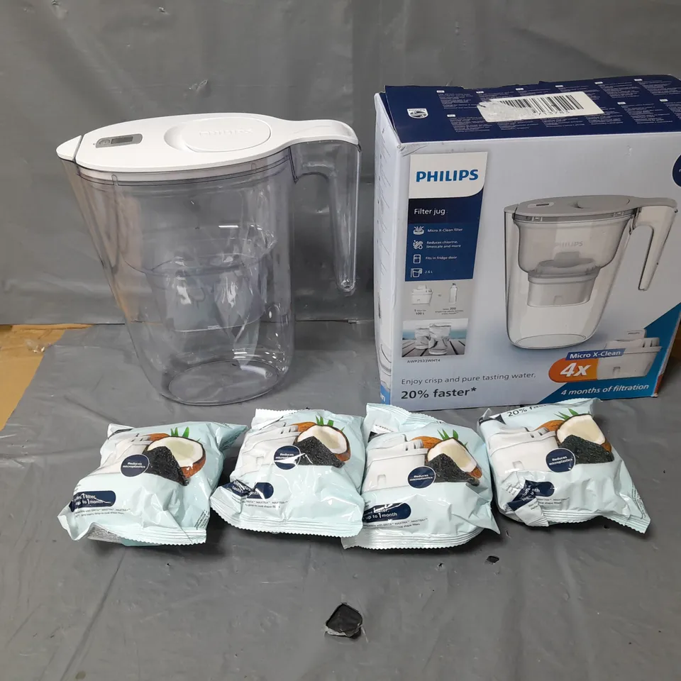 BOXED PHILIPS FILTER JUG 