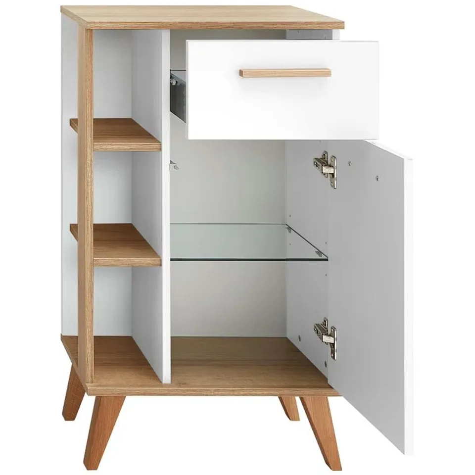 BOXED QUICKEST 923 FREESTANDING BATHROOM CABINET 