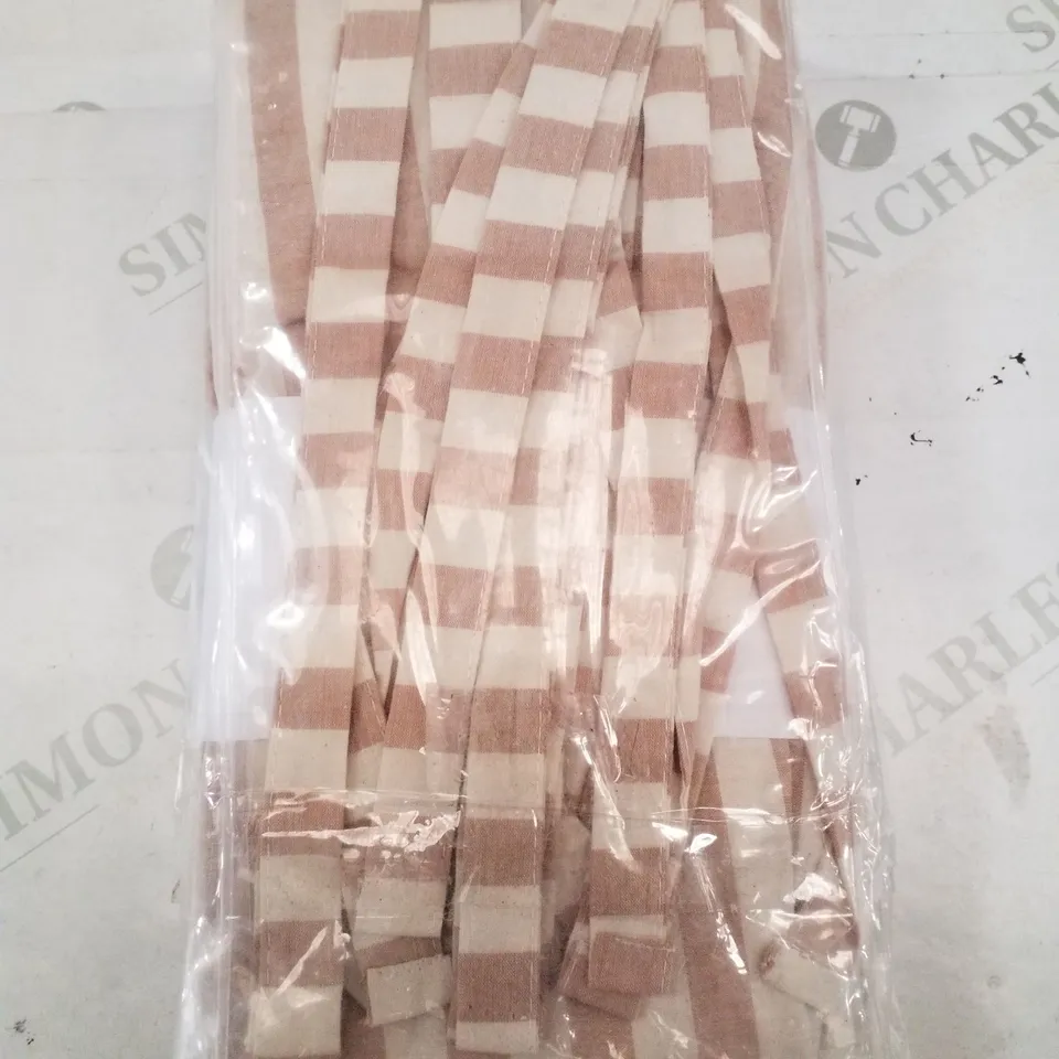 ZANZIBAR YARN DYED STRIPE VOILE CURTAIN PANEL COTTON BLEND SHEER SINGLE CURTAIN PANEL 