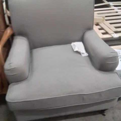 BAYNES UPHOLSTERY ARMCHAIR GREY