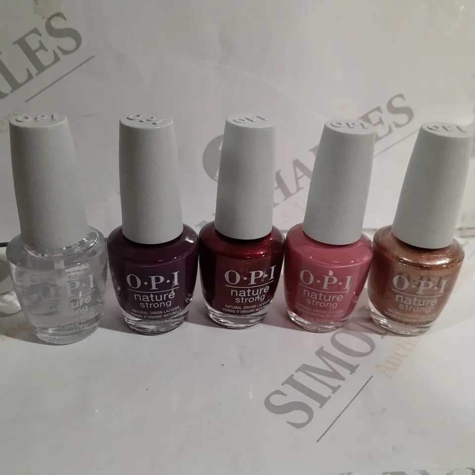 SET OF 5 OPI NAIL VARNISH'S