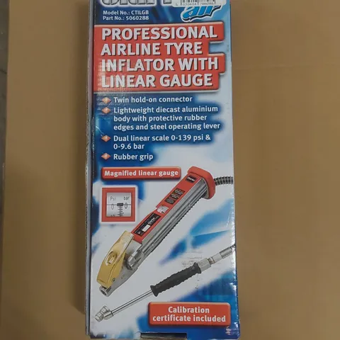 BOXED CLARKE CTILGB LINEAR TYRE INFLATOR