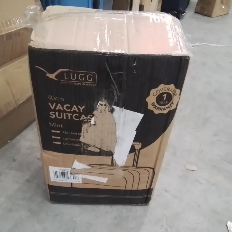 BOXED LUGG 40CM VACAY SUITCASE MINT