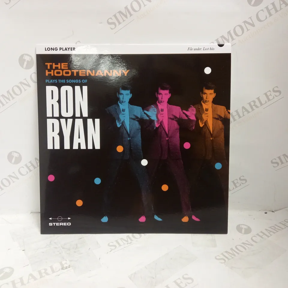 THE HOOTENANNY PLAYS THE SONGS OF RON RYAN VINYL ALBUM