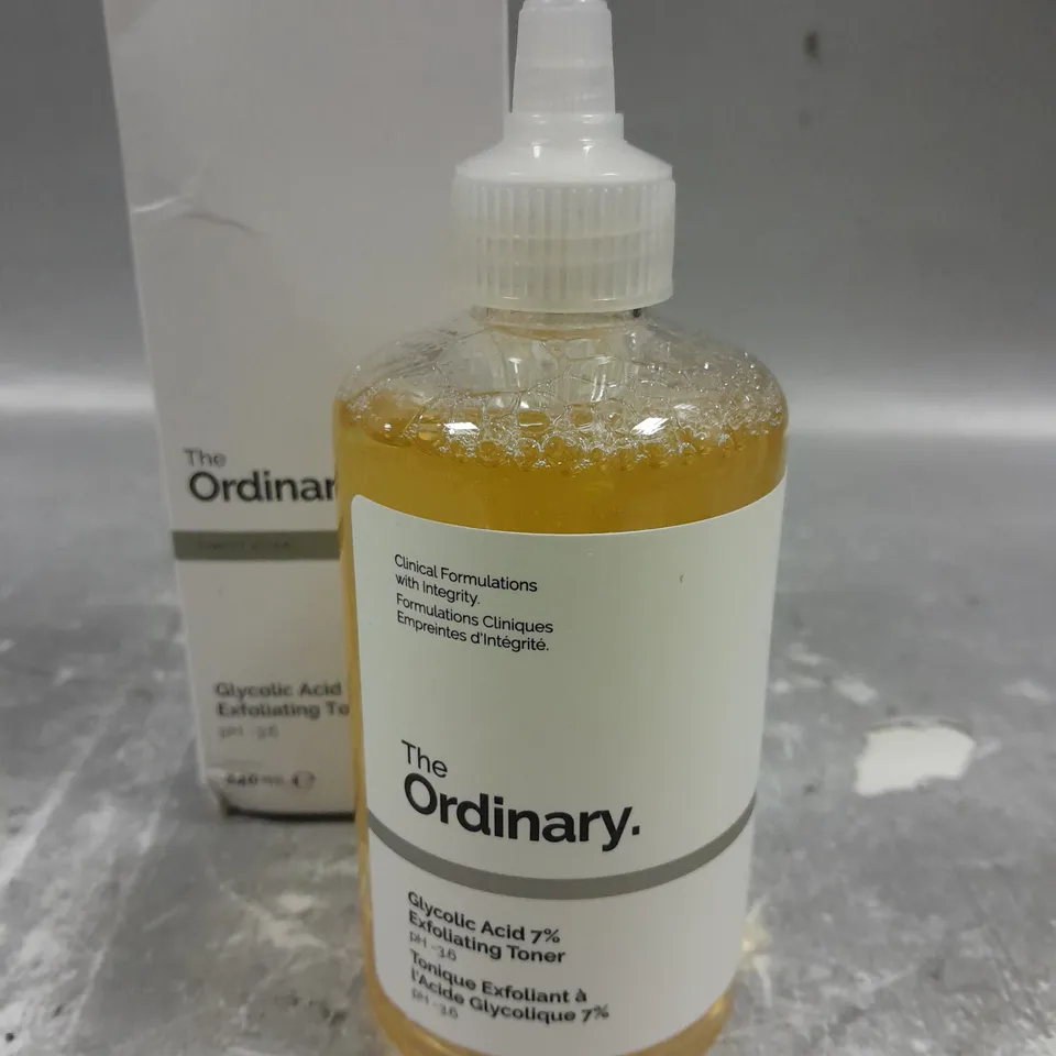 THE ORDINARY GLYCOLIC ACID 7% EXFOLIATING TONER 240ML