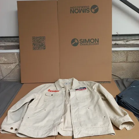 FORD OFFICIAL LICENSED PRODUCT MEN'S JACKET – BEIGE, XXL