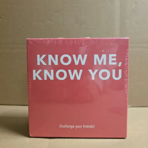 KNOW ME, KNOW YOU – PARTY CARD GAME (200 CARDS)