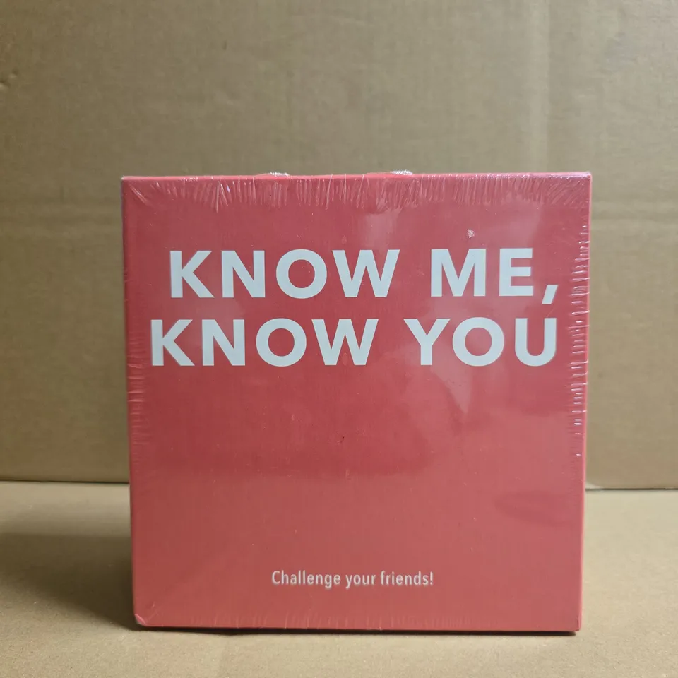 KNOW ME, KNOW YOU – PARTY CARD GAME (200 CARDS)