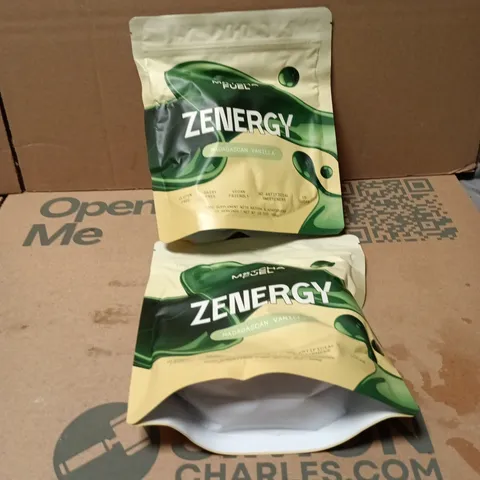 2 X MATCHA FUEL ZENERGY MADAGASCAN VANILLA 300G
