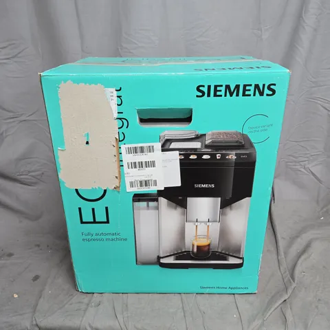 BOXED SIEMENS TQ513GB1 BEAN TO CUP FREESTANDING COFFEE MACHINE - COLLECTION ONLY