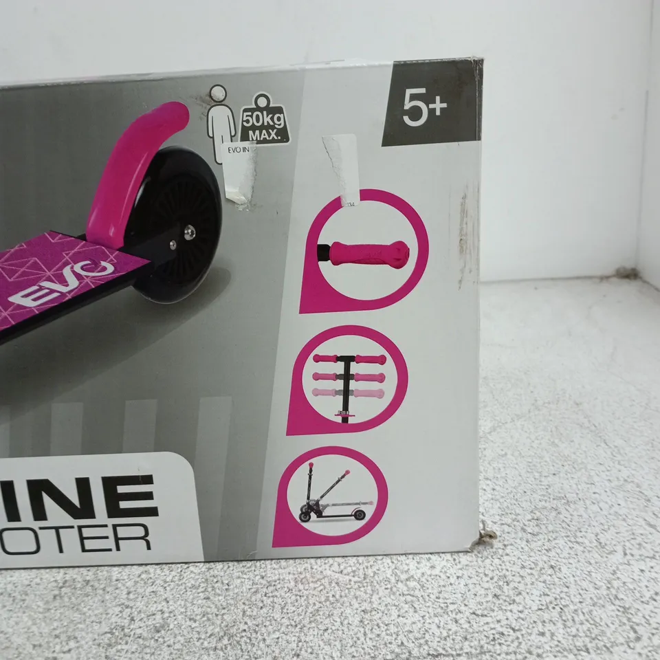 INLINE SCOOTER – PINK, BOXED (AGE 5+, 50KG MAX)
