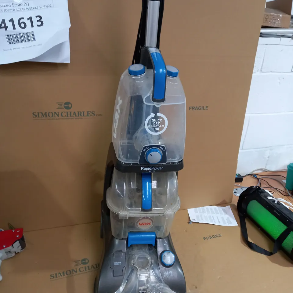 VAX RAPIDPOWER PLUS CARPER WASHER
