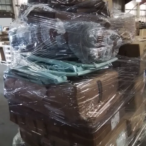 PALLET OF ASSORTED HOUSEHOLD GOODS AND PRODUCTS TO INCLUDE;GRAVITY CHAIR,NEO TROLLEY,AIR COOLER