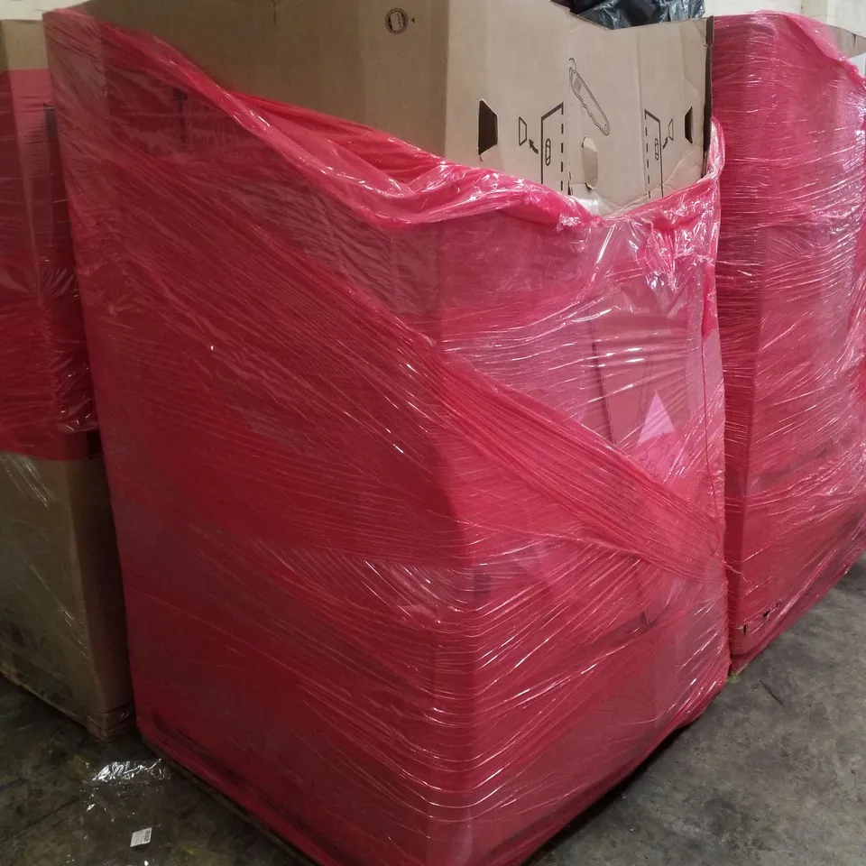 PALLET CONTAINING ASSORTED PRODUCTS INCLUDING 60M ROTARY DRYER, STORAGE DRESSER TOWER, ROLLER BLIND & TOILET SEAT