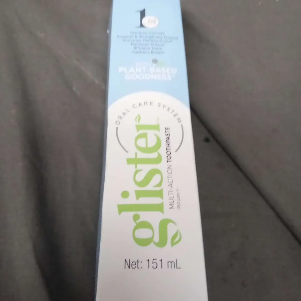 NINE GLISTEI MULTI ACTION TOOTHPASTE WITH PLANT BASED GOODNESS 151ML