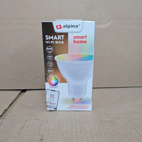 LARGE QUANTITY OF ALPINA SMART HOME SMART WI-FI BULBS (APPROX 60) - COLLECTION ONLY