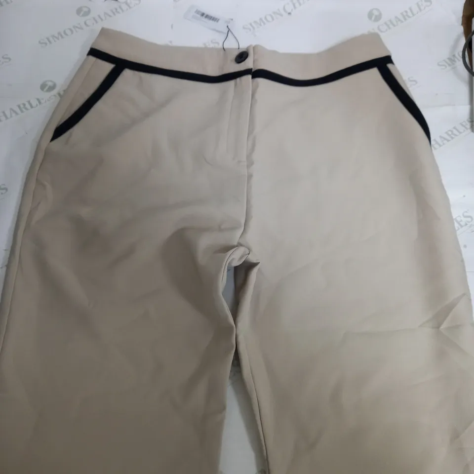NASTY GAL PLUS TAILORED COLOUR BLOCK TROUSER - SIZE 18 
