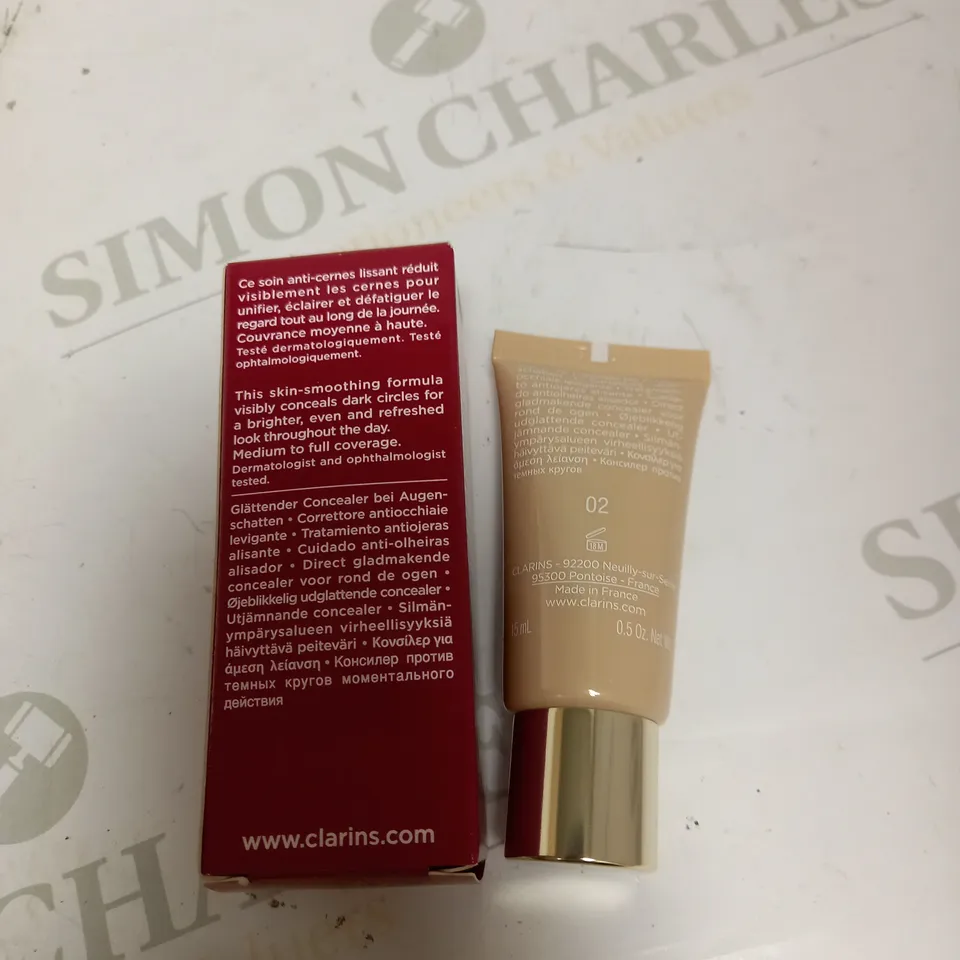 CLARINS INSTANT CONCEALER SHADE 02
