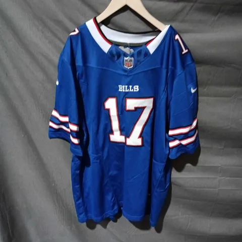 BUFFALO BILLS NFL JERSEY – ALLEN 17, NIKE DRI-FIT 