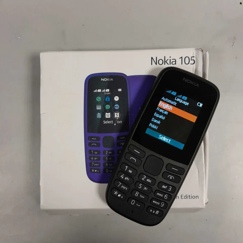 BOXED NOKIA 105 MOBILE PHONE 