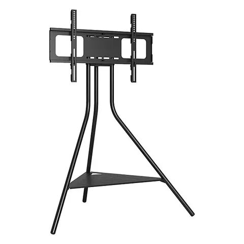 BOXED AVF TIGA FREESTANDING METAL TV TRIPOD, FOR TVS 32-65" - BLACK // MODEL: FSL900TIGB (1 BOX)