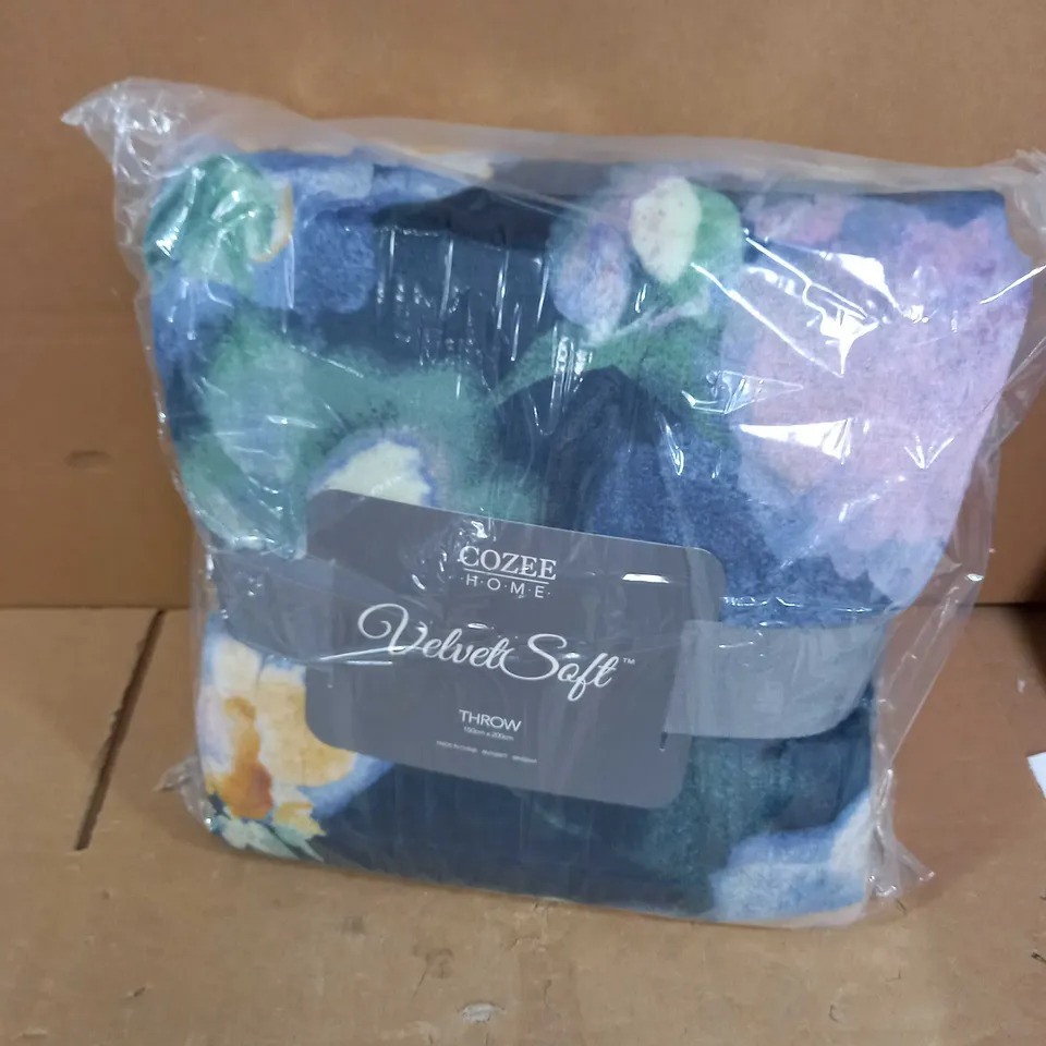 COZEE HOME VELVET SOFT THROW 150CMX200CM