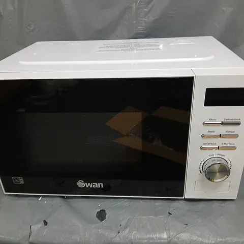 SWAN 20L 700W DIGITAL MICROWAVE - WHITE - COLLECTION ONLY