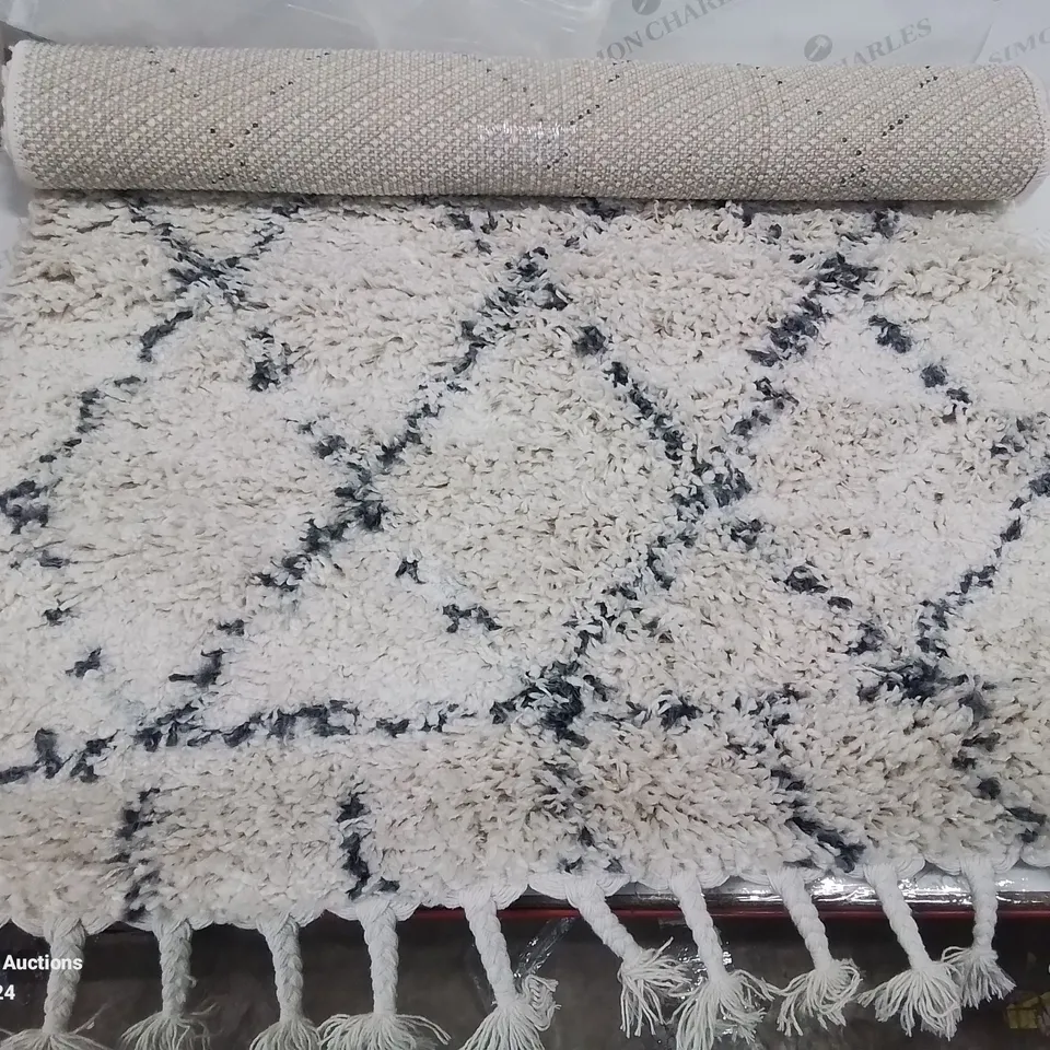 BRAND NEW PACO HOME 755 NADOR 80X150CM CREAM RUG