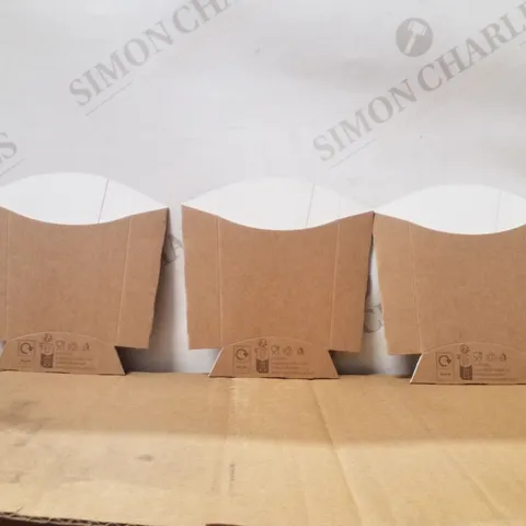 BOXED MEDIUM KRAFT CHIP SCOOP APPROXIMATELY 1000