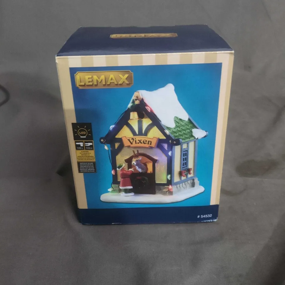 LEMAX VIXEN CHRISTMAS VILLAGE HOUSE – BOXED MODEL 54532