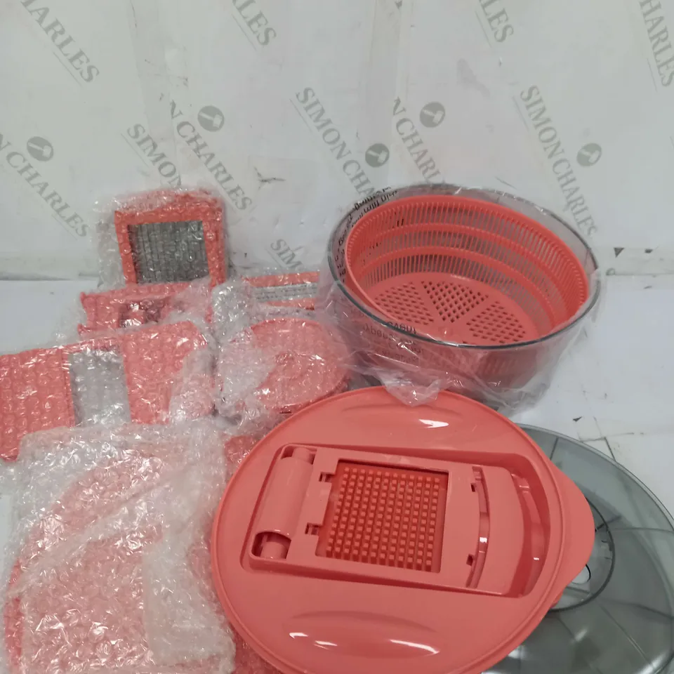 COOK'S ESSENTIALS CHOP & SPIN FOOD PREPARATION SET