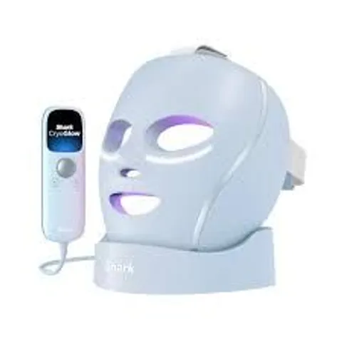 SHARK CRYOGLOW LED MASK WITH CHARGING STAND