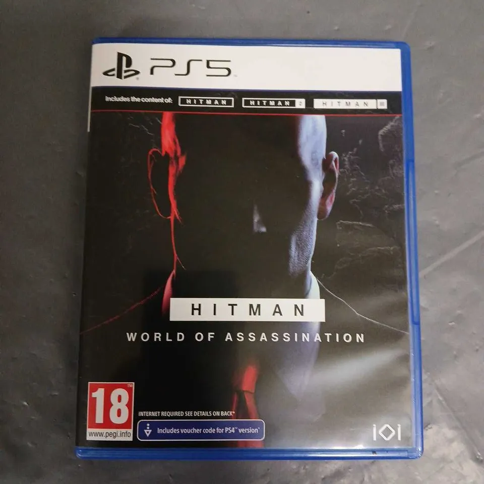 HITMAN WORLD OF ASSASSINATION FOR PS5