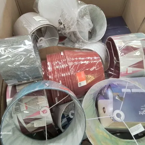 PALLET CONTAINING VARIOUS HOME ELECTRONICS LIGHTS LAMP SHADES AND FITTING ETC.