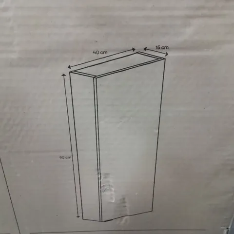 BOXED SLIM WALL CABINET 