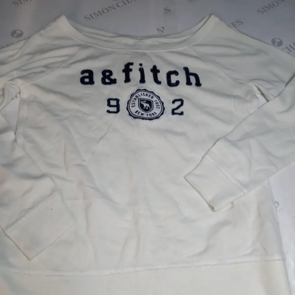 ABERCROMBIE AND FITCH PRINT JUMPER SIZE XL
