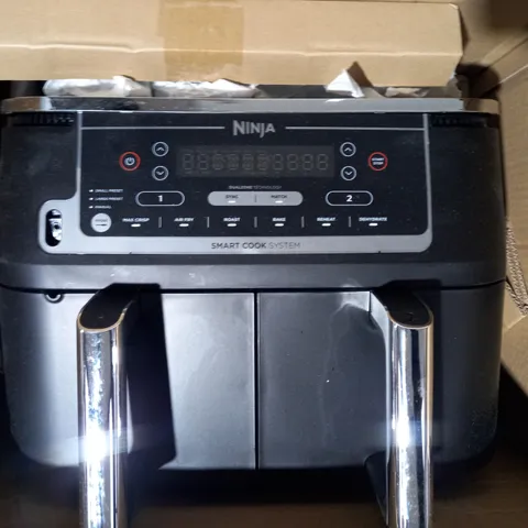 BOXED NINJA FOODI MAX 9.5L DUAL ZONE AIRFRYER AF451UK