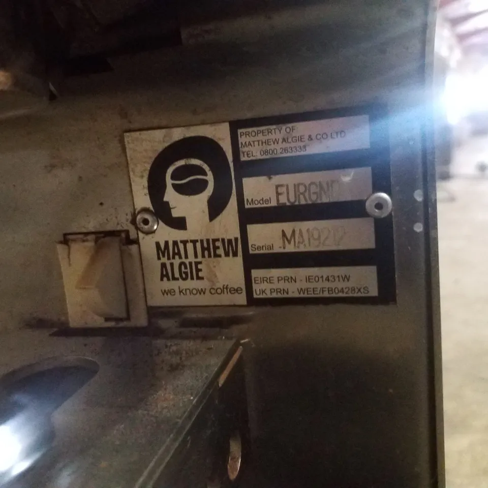 EUREKA EURGND MYTHOS COFFEE GRINDER