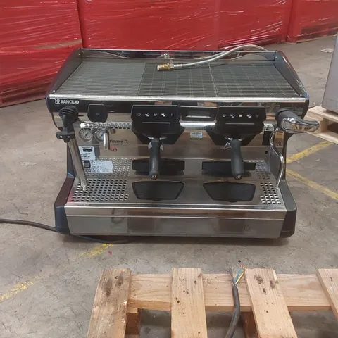 RANCILIO CLASSE 7 2 GROUP COMMERCIAL COFFEE MACHINE WITH ISTEAM