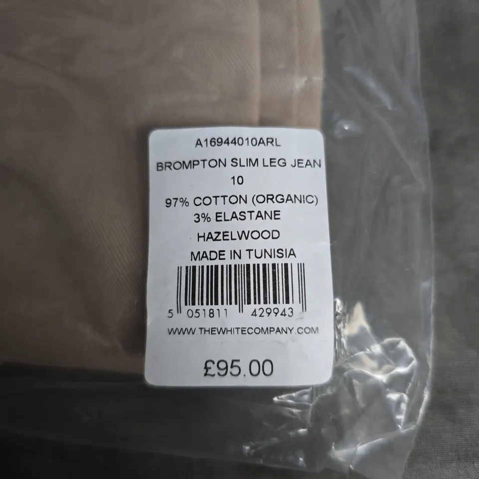 The White Company Brompton Slim Leg Jeans – Size 10, Hazelwood