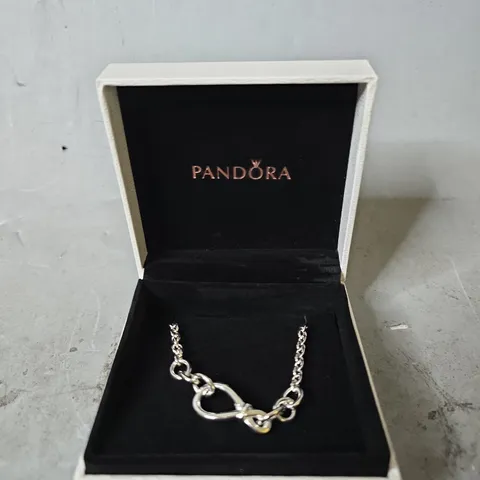 BOXED PANDORA INFINITY NECKLACE 