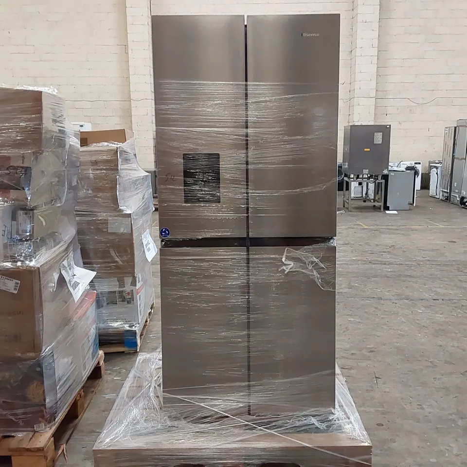 HISENSE RQ560N4WCF FREESTANDING AMERICAN FRIDGE FREEZER CROSS DOOR