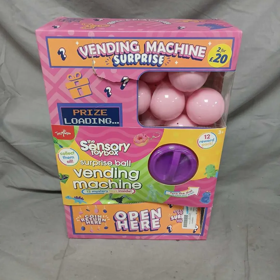 THE SENSORY TOYBOX VENDING MACHINE SURPRISE – PINK BOX