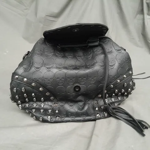 MISS LULU BLACK POUCH BAG