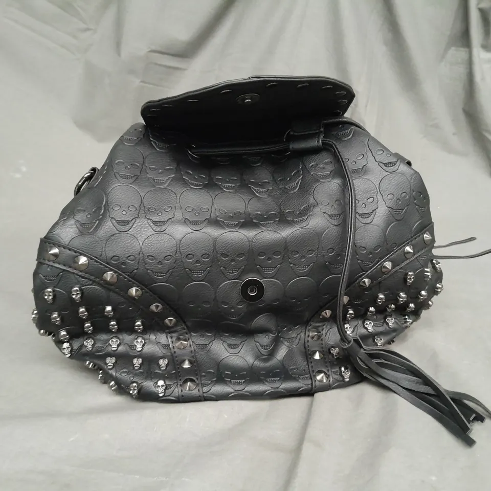 MISS LULU BLACK POUCH BAG