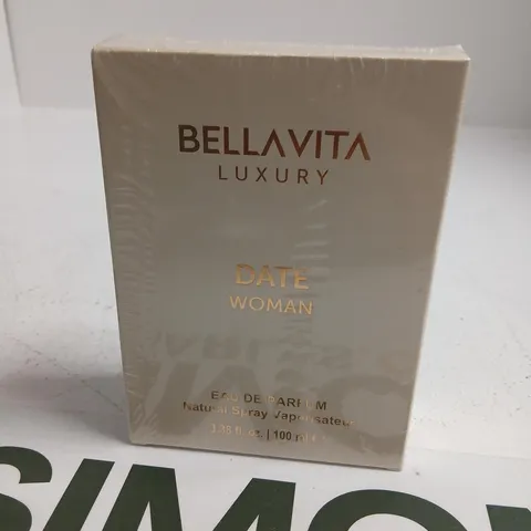 BOXED AND SEALED BELLAVITA LUXURY DATE WOMAN EAU DE PARFUM 100ML