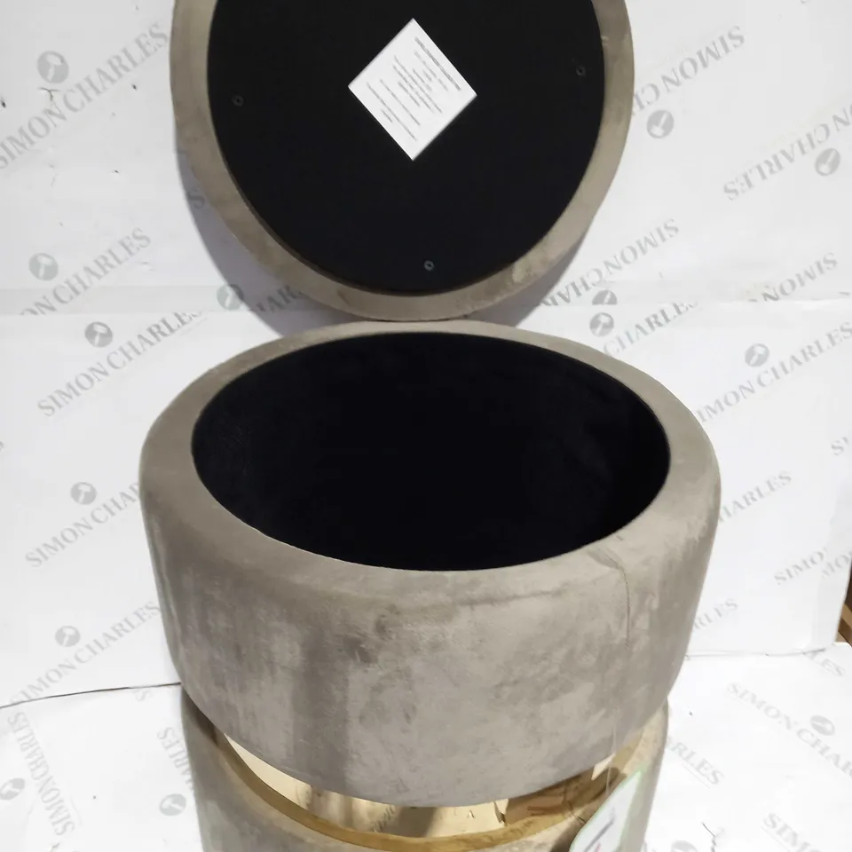 ALSION CORK STORAGE STOOL 